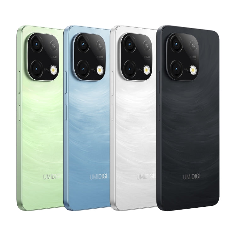 UMIDIGI G9C, 6GB+128GB, Face ID & Side Fingerprint Identification, 6.75 inch Android 14 MediaTek Helio G36 Octa Core, Network: 4G (Galaxy  White)