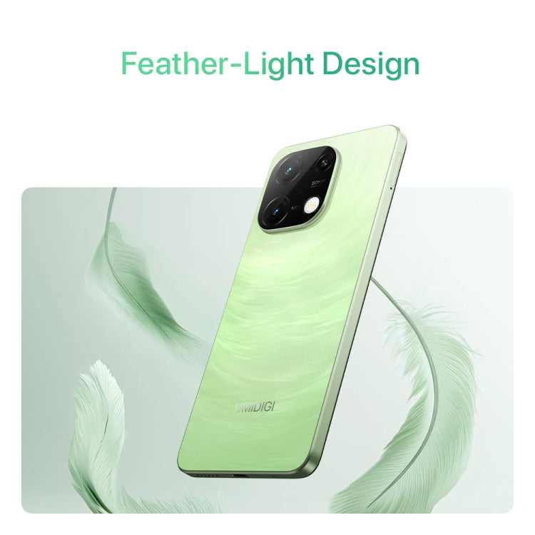 UMIDIGI G9C, 6GB+128GB, Face ID & Side Fingerprint Identification, 6.75 inch Android 14 MediaTek Helio G36 Octa Core, Network: 4G (Galaxy  White)
