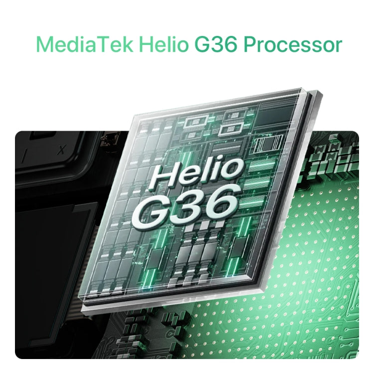 UMIDIGI G9C, 6GB+128GB, Face ID & Side Fingerprint Identification, 6.75 inch Android 14 MediaTek Helio G36 Octa Core, Network: 4G (Galaxy Black)