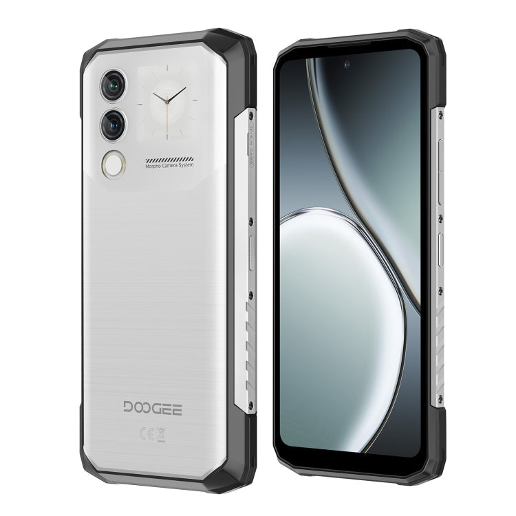DOOGEE Blade 10 Max, 8GB+256GB, 6.56 inch + 1.54 inch Android 14 Spreadtrum T606 Octa Core, Network: 4G, OTG, NFC (Silver)