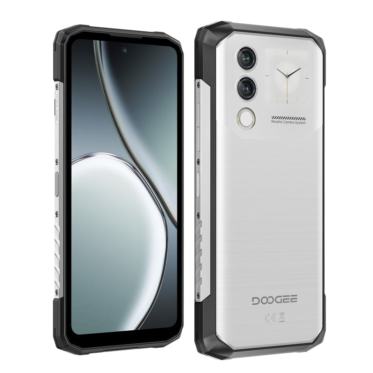 DOOGEE Blade 10 Max, 8GB+256GB, 6.56 inch + 1.54 inch Android 14 Spreadtrum T606 Octa Core, Network: 4G, OTG, NFC (Silver)