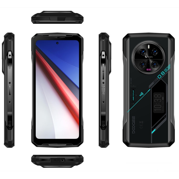 DOOGEE V40 Pro Rugged Phone, 16GB+512GB, 6.78 inch Android 14 Dimensity 7300 Octa Core, Network: 5G, OTG, NFC (Blue)