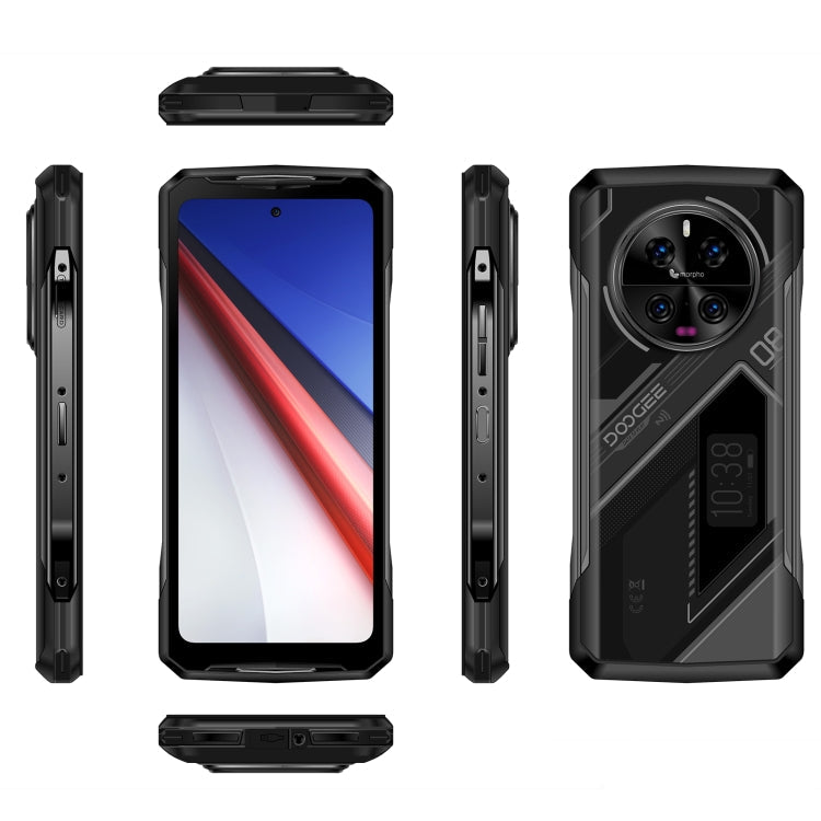 DOOGEE V40 Pro Rugged Phone, 16GB+512GB, 6.78 inch Android 14 Dimensity 7300 Octa Core, Network: 5G, OTG, NFC (Silver)