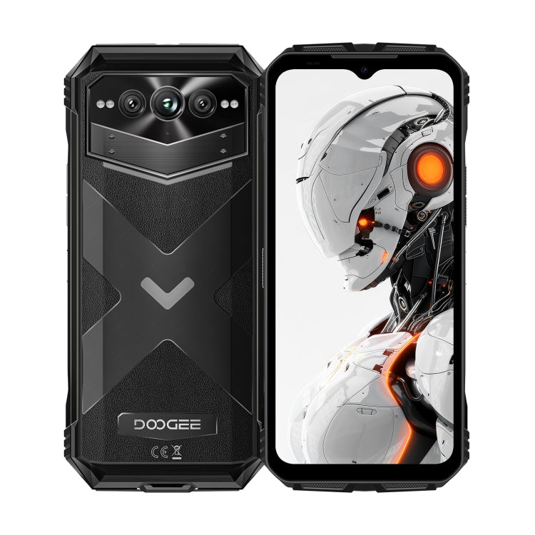 DOOGEE V Max Pro Rugged Phone, 12GB+512GB, 6.58 inch Android 14 Dimensity 7050 Octa Core 2.6GHz, Network: 5G, OTG, NFC (Black)