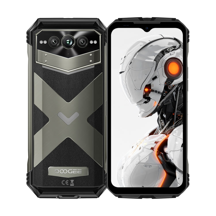 DOOGEE V Max Pro Rugged Phone, 12GB+512GB, 6.58 inch Android 14 Dimensity 7050 Octa Core 2.6GHz, Network: 5G, OTG, NFC (Grey)