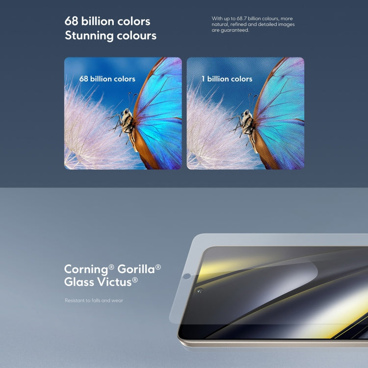 Xiaomi POCO F6 Global, 12GB+512GB, In-screen Fingerprint, 6.67 inch Xiaomi HyperOS Snapdragon 8s Gen 3 Octa Core 3.0GHz, NFC, Network: 5G (Black)