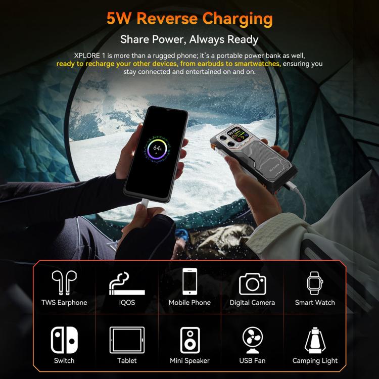 Blackview XPLORE 1, 16GB+512GB, 6.78 inch Android 15 Dimensity 7050 MT8791V/HZA Octa Core, Network: 5G, OTG, NFC, XPLORE 1 16GB+512GB