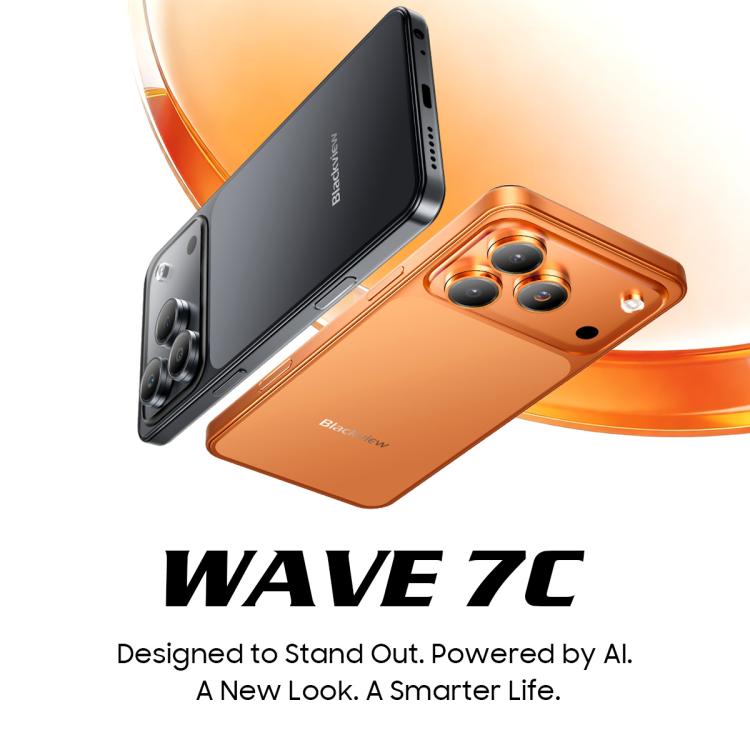 Blackview WAVE 7C, 4GB+64GB, 6.56 inch Android 16 Unisoc UMS312 Tiger T310 Quad Core, Network: 4G, OTG, 4GB+64GB