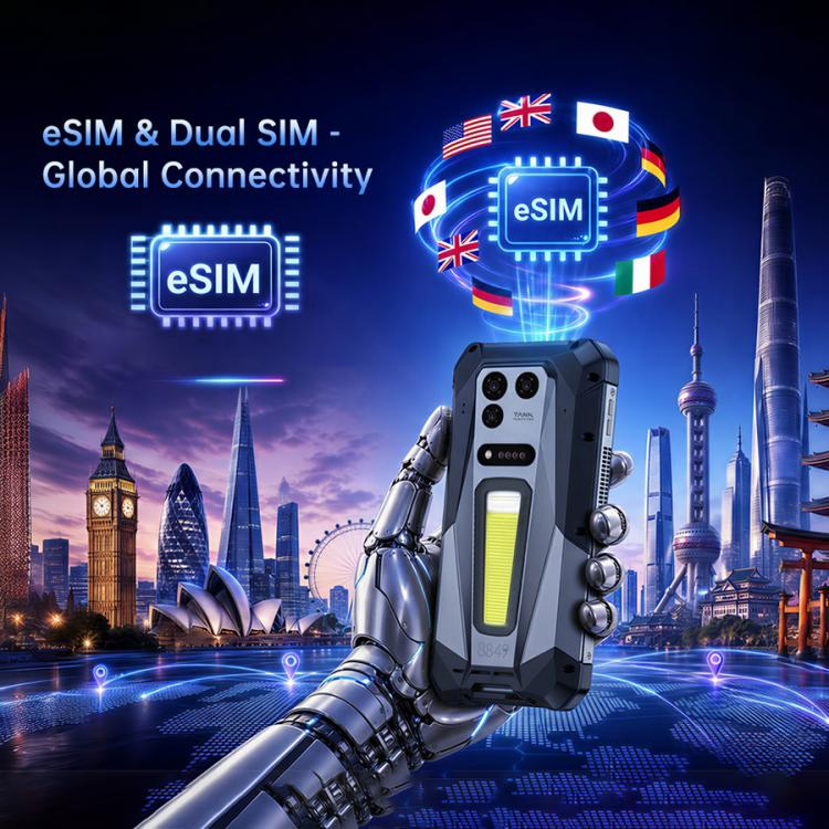 Unihertz 8849 Tank 5 Projector Rugged Phone, 18GB+512GB, Side Fingerprint, Night Vision, 6.73 inch Android 16 MediaTek MT6989 Dimensity 9400e Octa Core, Network: 5G, NFC, Tank 5 18GB+512GB