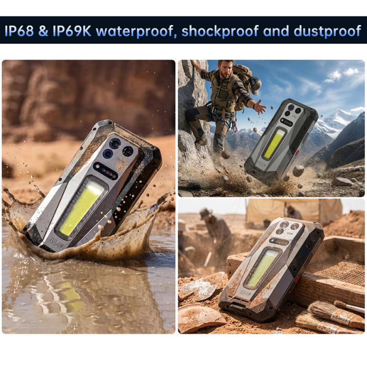 Unihertz 8849 Tank 5 Projector Rugged Phone, 18GB+512GB, Side Fingerprint, Night Vision, 6.73 inch Android 16 MediaTek MT6989 Dimensity 9400e Octa Core, Network: 5G, NFC, Tank 5 18GB+512GB