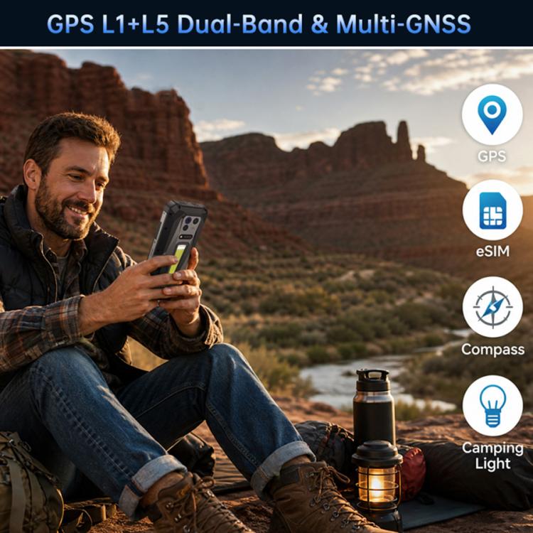 Unihertz 8849 Tank 5 Projector Rugged Phone, 18GB+512GB, Side Fingerprint, Night Vision, 6.73 inch Android 16 MediaTek MT6989 Dimensity 9400e Octa Core, Network: 5G, NFC, Tank 5 18GB+512GB