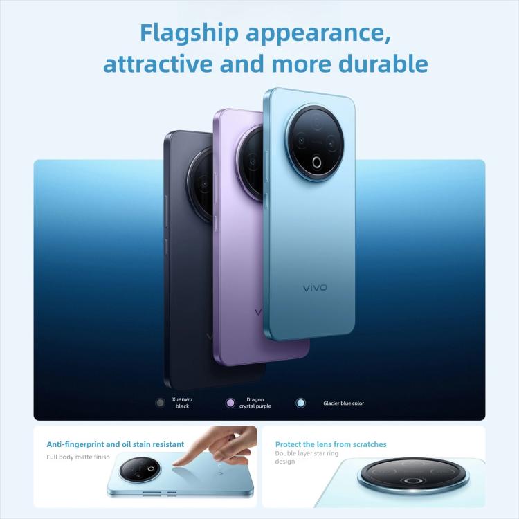 vivo Y500, 12GB+512GB, 6.77 inch Android 15 OriginOS 5 Dimensity 7300 Octa Core, OTG, NFC, Network: 5G, 12GB+512GB
