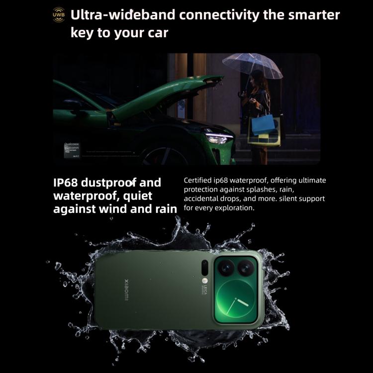 Xiaomi 17 Pro Max, 16GB+1TB, 3D Ultrasonic Fingerprint, 6.9 inch + 2.9 inch Xiaomi HyperOS 3 Snapdragon 8 Elite Gen 5 Octa Core, NFC, Network: 5G, 16GB+1TB