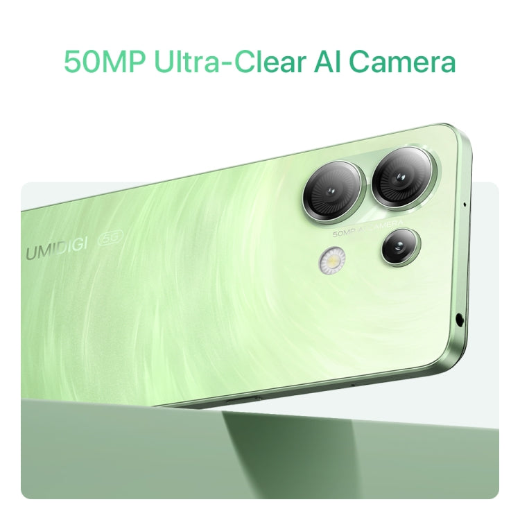 UMIDIGI G9 5G, 6GB+128GB, Side Fingerprint & Face ID Identification, 6.75 inch Android 14 UNISOC T765 Octa Core, Network: 5G (Galaxy White)