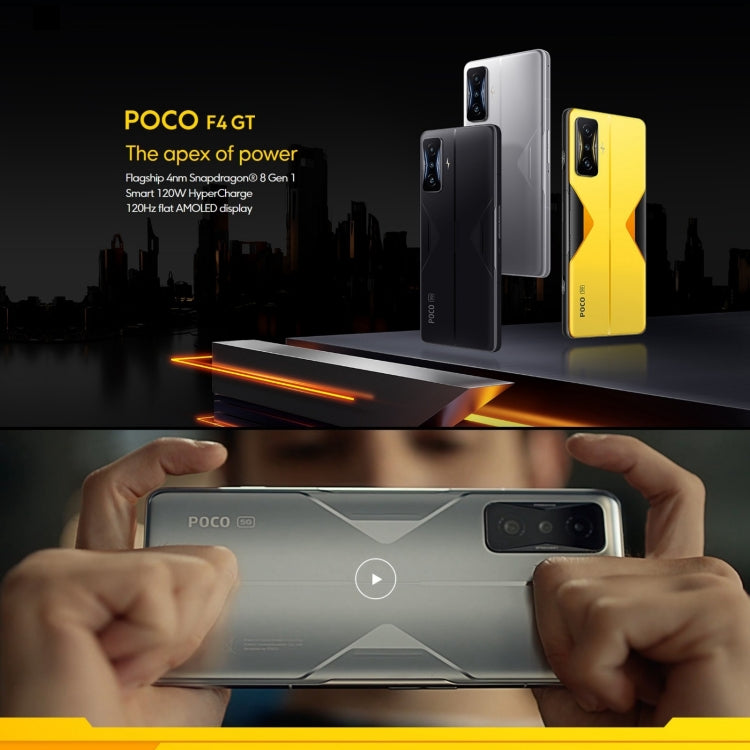 Xiaomi POCO F4 GT 5G, 64MP Camera, 12GB+256GB, Global Version with Google Play