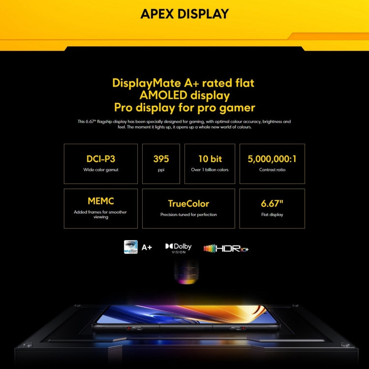Xiaomi POCO F4 GT 5G, 64MP Camera, 12GB+256GB, Global Version with Google Play