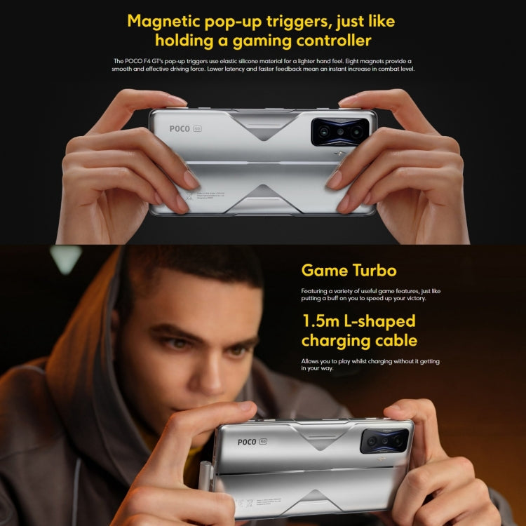 Xiaomi POCO F4 GT 5G, 64MP Camera, 12GB+256GB, Global Version with Google Play