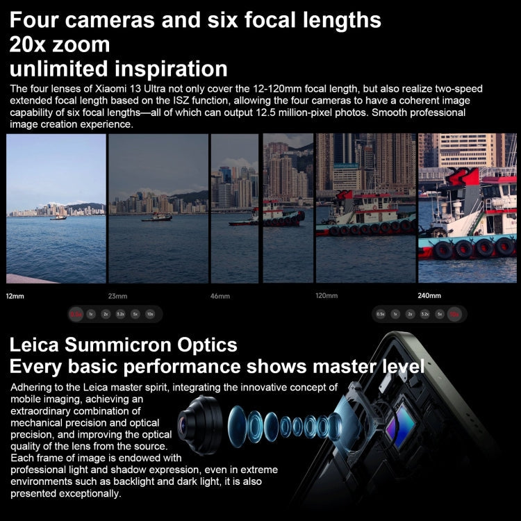 Xiaomi 13 Ultra, 50MP Camera, 12GB+256GB