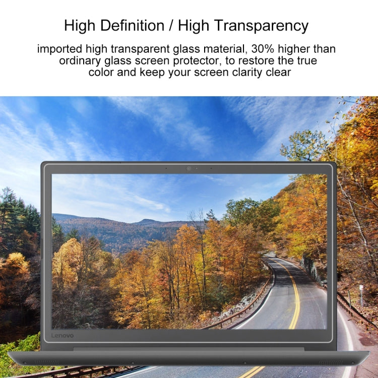 9H Surface Hardness Full Screen Tempered Glass Film for Lenovo Ideapad 330 15.6 inch, Lenovo 330