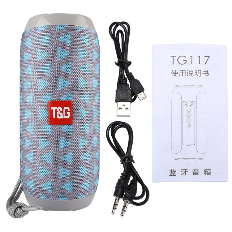with Built-in MIC, Support Hands-free Calls & TF Card & AUX IN & FM, Bluetooth Distance: 10m, TG117, TG1127