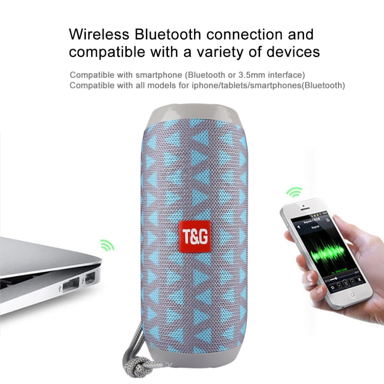 with Built-in MIC, Support Hands-free Calls & TF Card & AUX IN & FM, Bluetooth Distance: 10m, TG117, TG1127