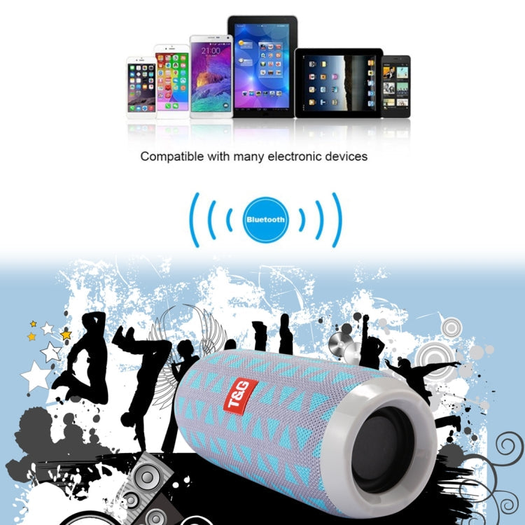 with Built-in MIC, Support Hands-free Calls & TF Card & AUX IN & FM, Bluetooth Distance: 10m, TG117, TG1127