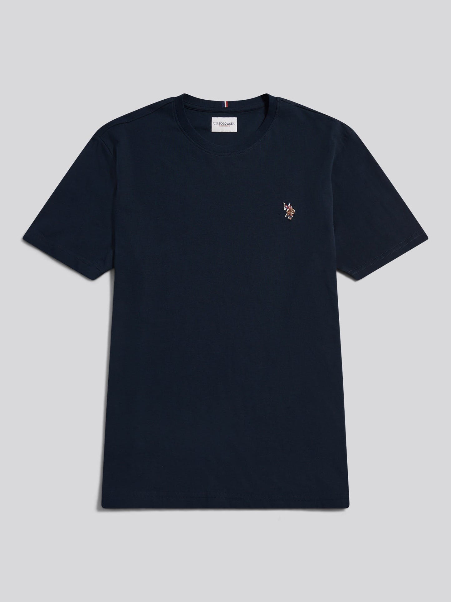 Mens Double Horsemen T-Shirt Dark Sapphire Navy / Multi Coloured DHM