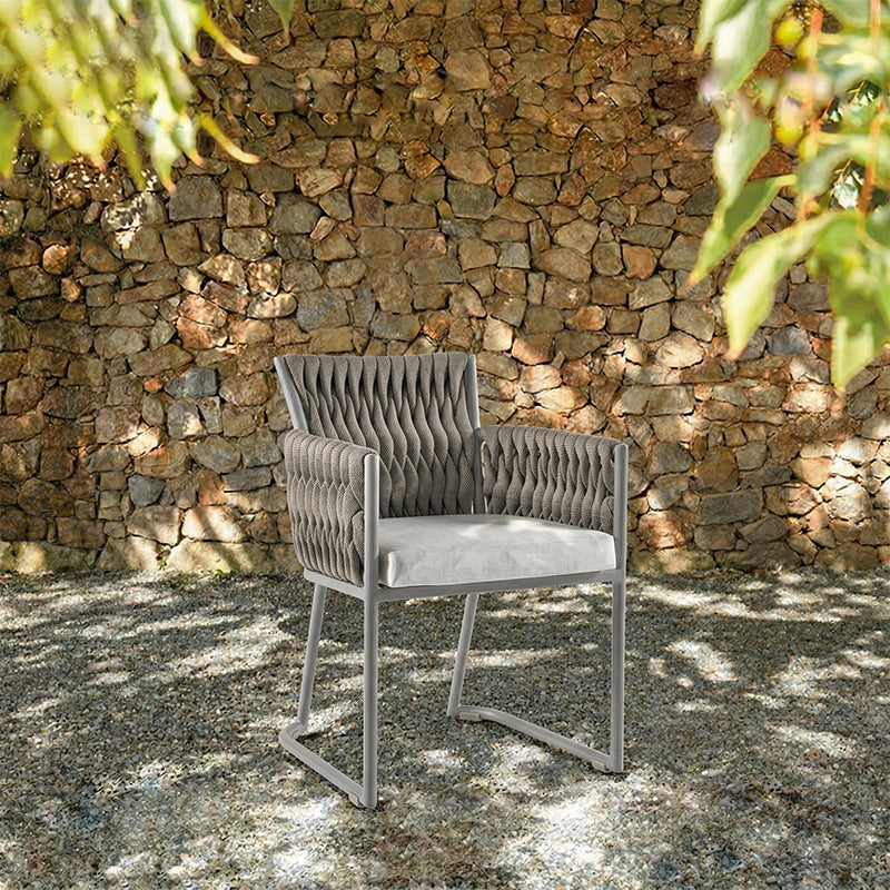 Macleod Garden Dining Table Set, Rattan
