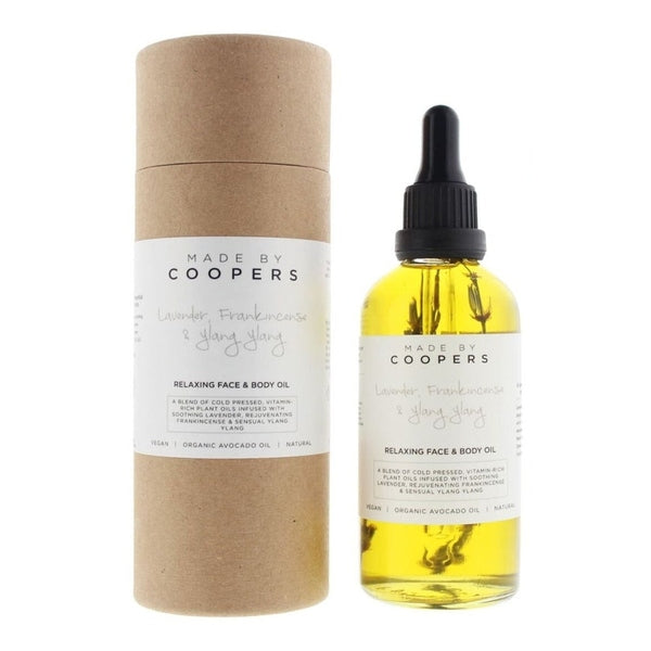 Made By Coopers Frankincense Ylang Ylang Relaxing Face & Body Oil 100ml