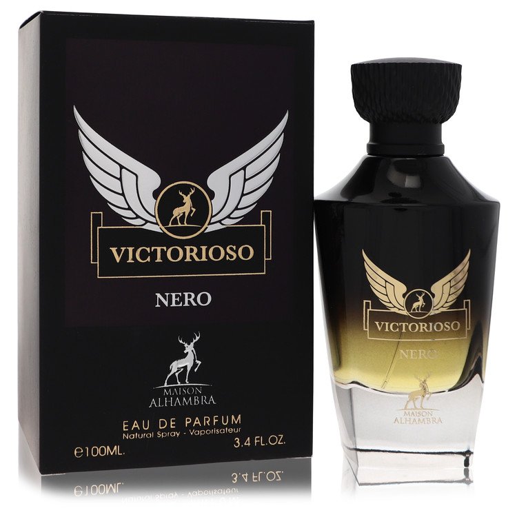 Maison Alhambra Victorioso Nero Eau De Parfum Spray for Men 3.4 oz / 100 ml