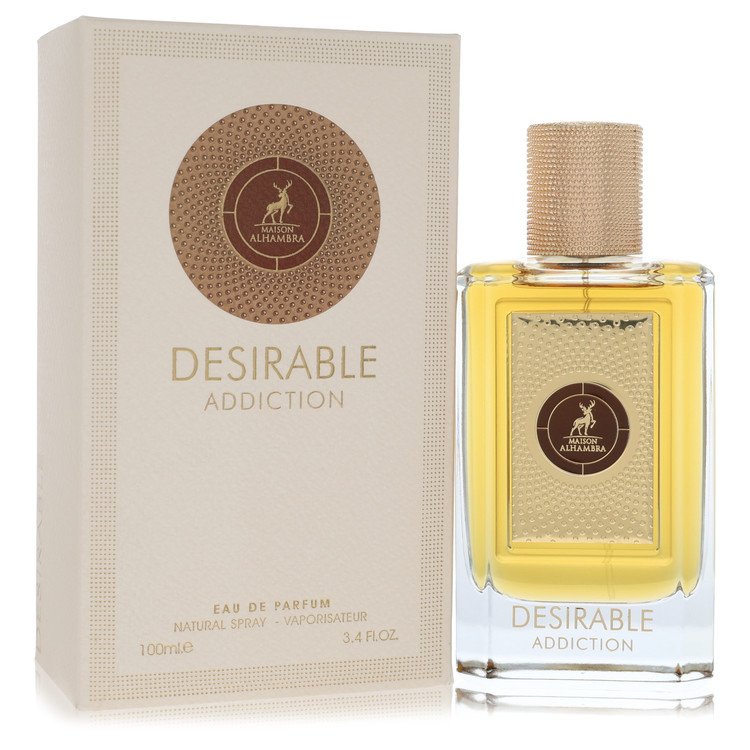 Maison Alhambra Desirable Addiction Eau de Parfum Spray 3.4 oz / 100 ml for Men