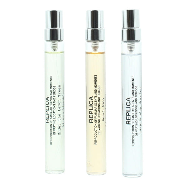 Maison Margiela Replica Discovery Gift Set 10ml Beach Walk EDT + 10ml Lazy Sunday Morning EDT + 10ml Under the Lemon Tree EDT