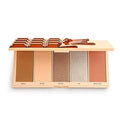 Makeup Revolution I Heart Revolution Waffle Chocolate Face Palette 18g