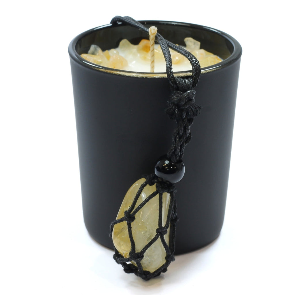 Manifesting Success Crystal Infused Ritual Candle Set