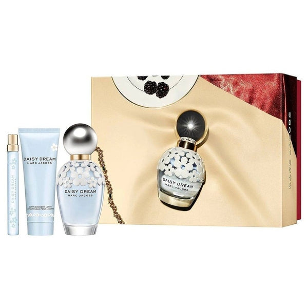 Marc Jacobs Daisy Dream Gift Set 100ml EDT Spray + 75ml Body Lotion + 10ml EDT
