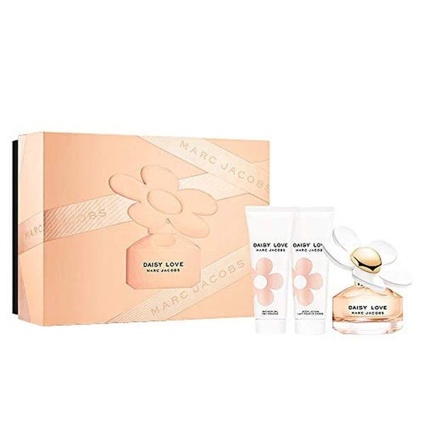 Marc Jacobs Daisy Love Gift Set 50ml EDT + 75ml Shower Gel + 75ml Body Lotion
