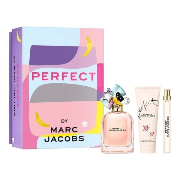 Marc Jacobs Perfect Gift Set 100ml EDP + 75ml Body Lotion + 10ml EDP