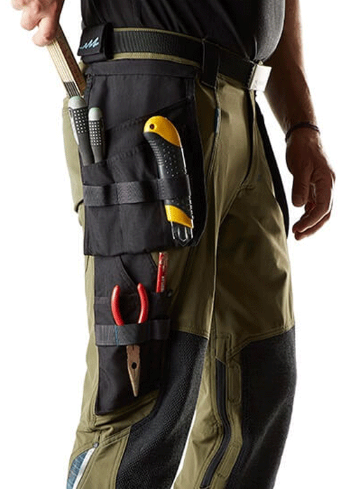 Mascot Advanced 17031 Water-Repellent Stretch Holster Pocket Work Trouser Black