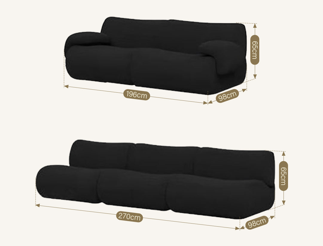 Matuszewski Modular Sofa, Two Seater, Three Seater, Boucle