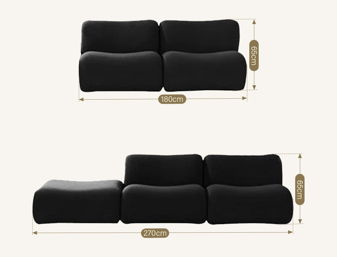 Matuszewski Modular Sofa, Two Seater, Three Seater, Boucle