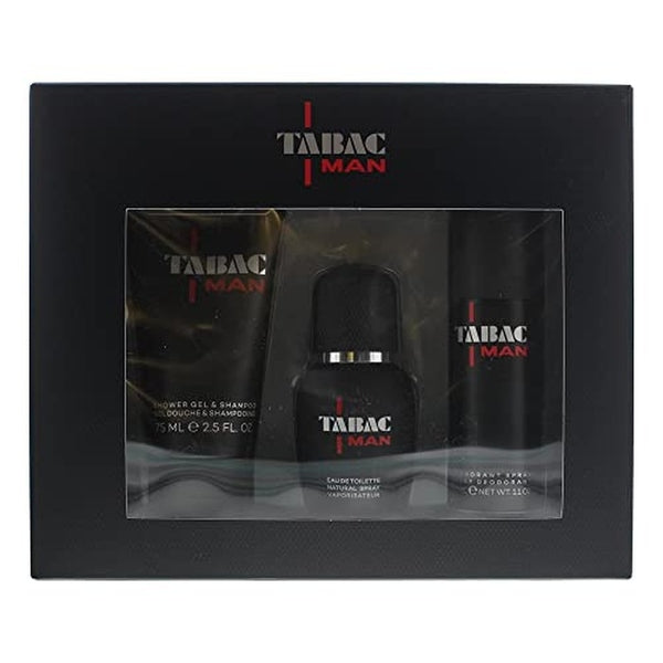 Mäurer & Wirtz Tabac Man Gift Set 30ml EDT + 75ml Shower Gel + 50ml Deodorant Spray