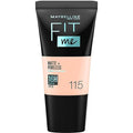 Maybelline Fit Me Matte & Poreless Foundation SPF22 18ml - 115 Ivory