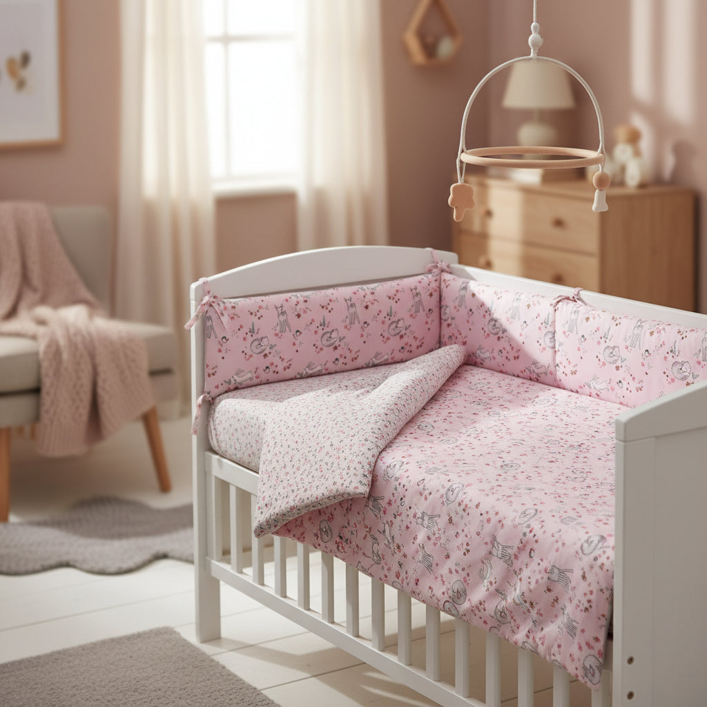 Meadowlands Organic Cotton Junior All-in-One 4.0 Tog Quilt Bedding Set