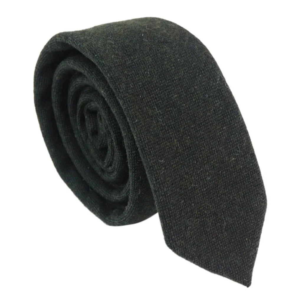Stz11 - Men's Tie Hankie Tweed Classic Gatsby Peaky Blinders