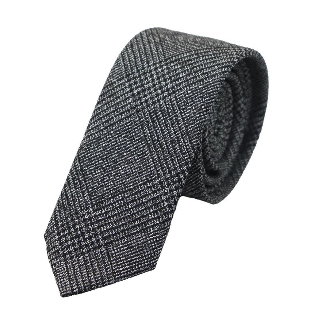 Men's Tweed Herringbone Tie & Pocket Square Set
