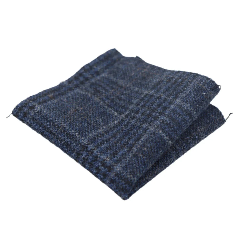 Men's Tweed Herringbone Tie & Pocket Square Set