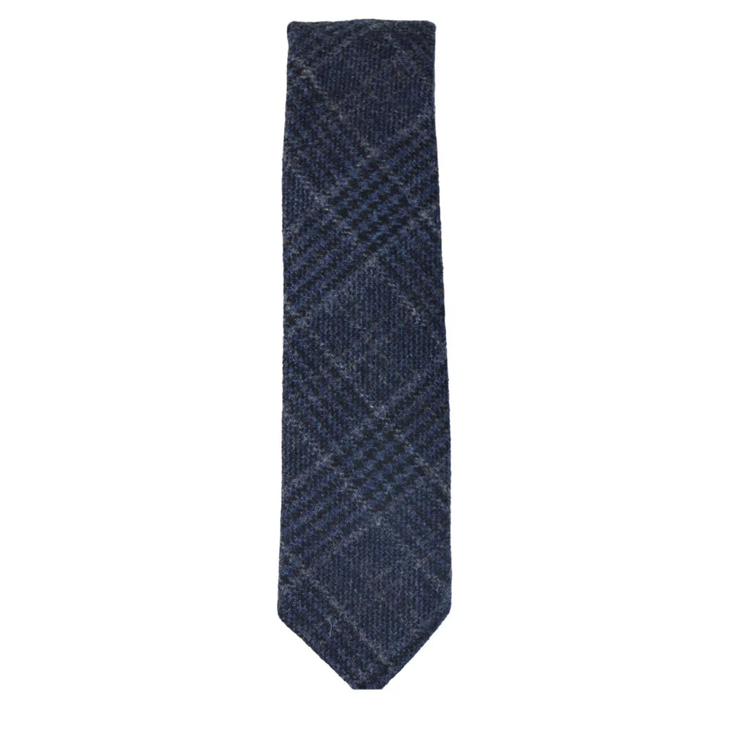 Men's Tweed Herringbone Tie & Pocket Square Set