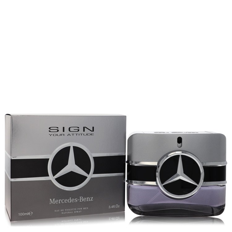 Mercedes Benz Sign Your Attitude Eau De Toilette Spray for Men 3.4 oz / 100 ml