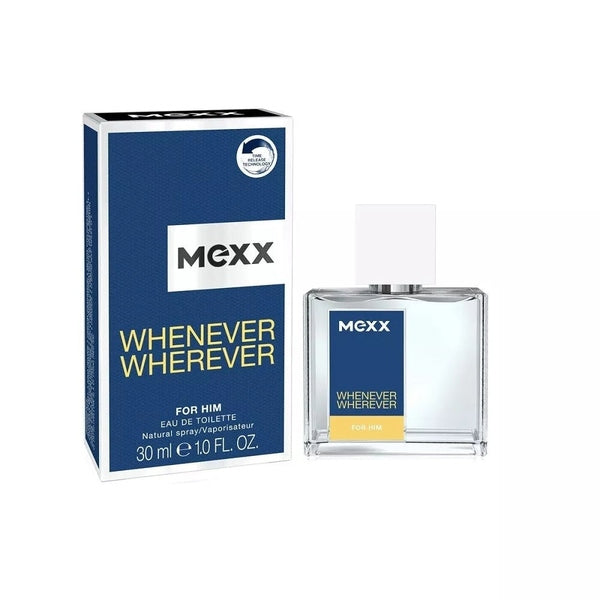 Mexx Whenever Wherever For Him Eau de Toilette 30ml Spray