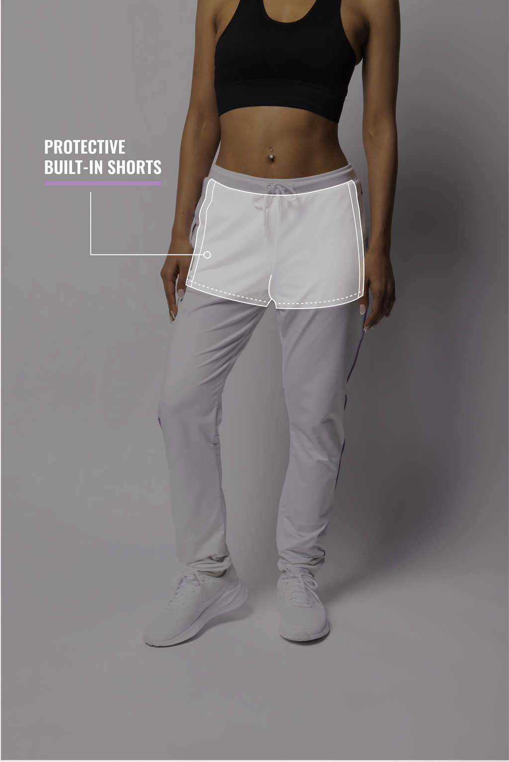 GIRLS WHITE TROUSERS - 8 TO 17 ORIGINALS